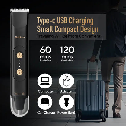 Electric Groin Hair Trimmer for Men,Nose Hair Trimmer
