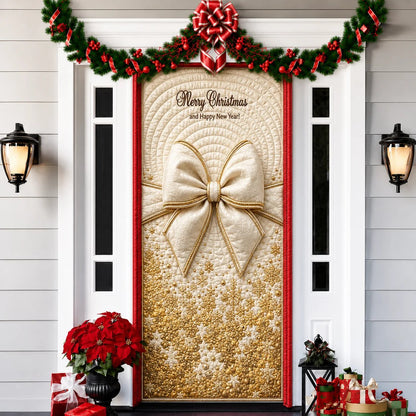 🎉🔥Last day with huge discounts!🌟2026 3D Christmas front door decoration