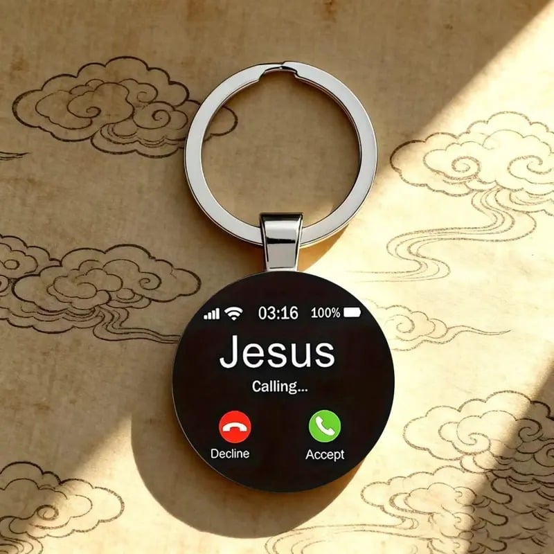 💥Buy 1 get 1 free 🔥Jesus Calling Keychain