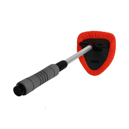 🔥Microfiber Windshield Cleaner with Extendable Handle
