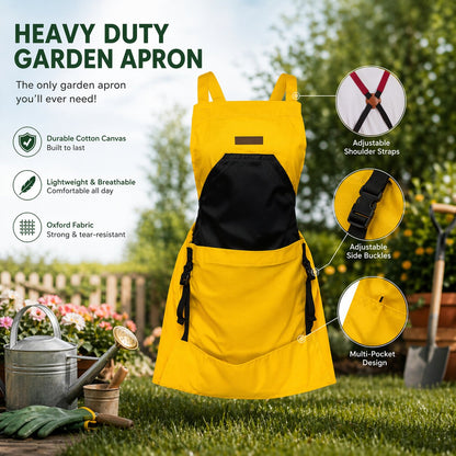 🌿 Multi-Functional Garden Apron