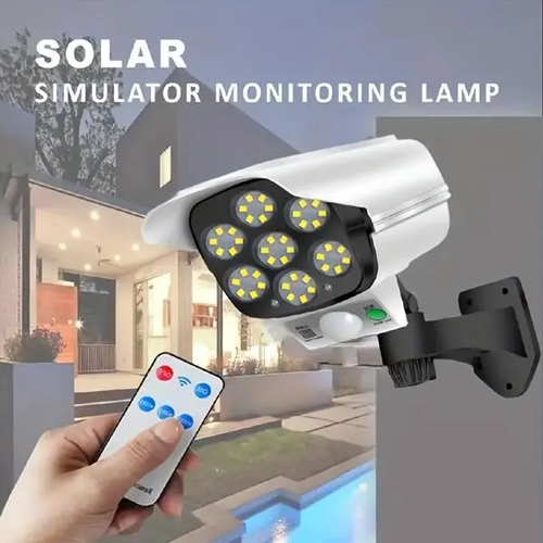 1:1 Fake Security Camera Light Solar Powered