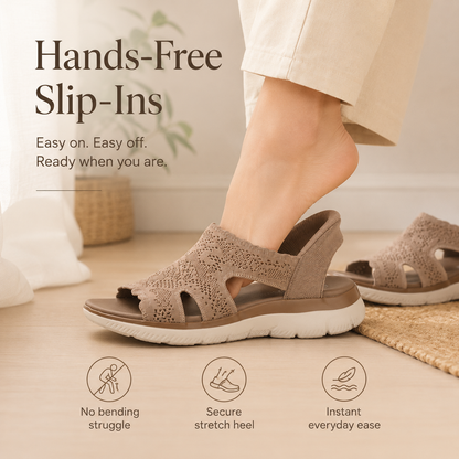 Skechers Slip-ins Summits Crochet Knit Sandals
