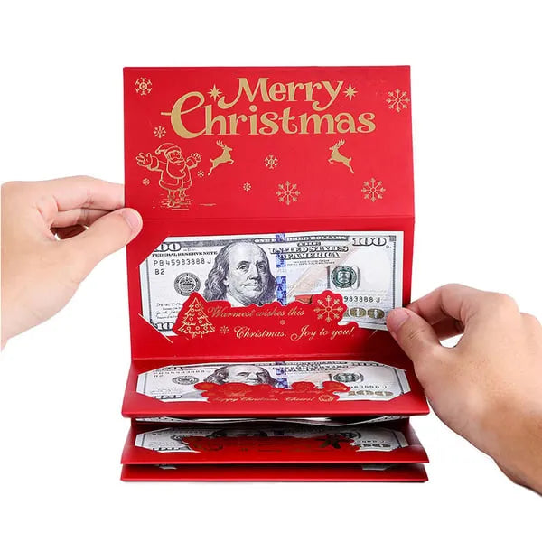 🎁BUY 1 GET 1 FREE🎅🎄Foldable 6-Slot Christmas Red Envelope