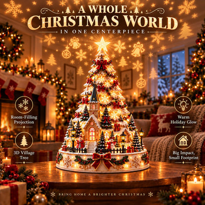⏳ Last day to save 49% –🎄🎅 MerryRealm Christmas Village Lightscape Tree