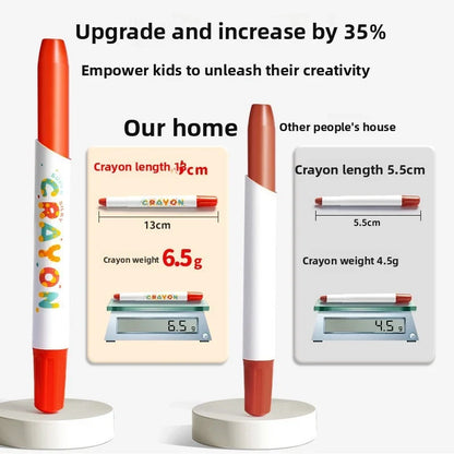 Noomoriey™ Washable Twist Crayons