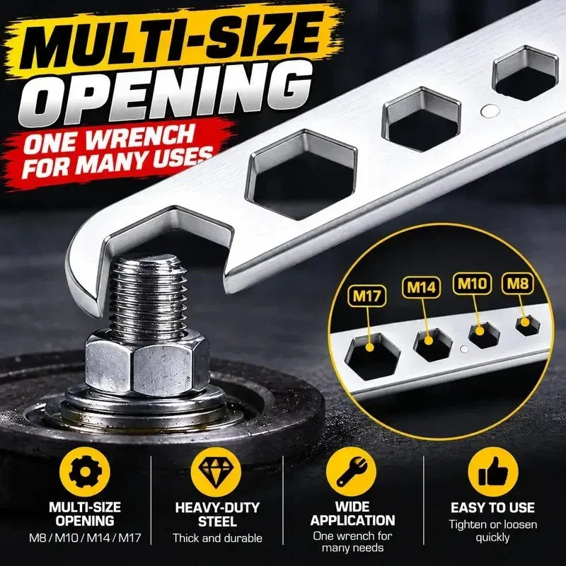 🔥LAST DAY 49% OFF - 🛠️🔧4‑Prong Multifunctional Angle Grinder Wrench