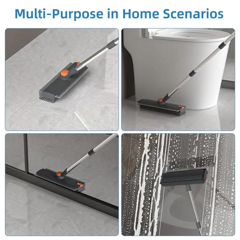 🧼 Heavy-Duty Floor Scrub Brush – Powerful Deep Cleaning for Stubborn Dirt, Tile & Grout