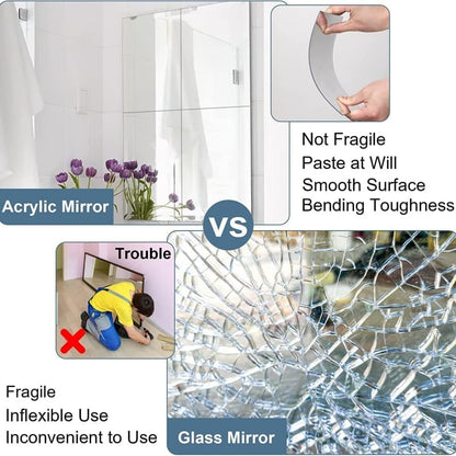 Self Adhesive Acrylic Mirrors