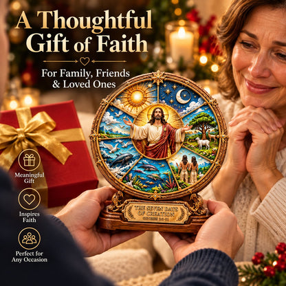 ✝️And God Created™ – The Seven Days of Creation 3D Biblical Art