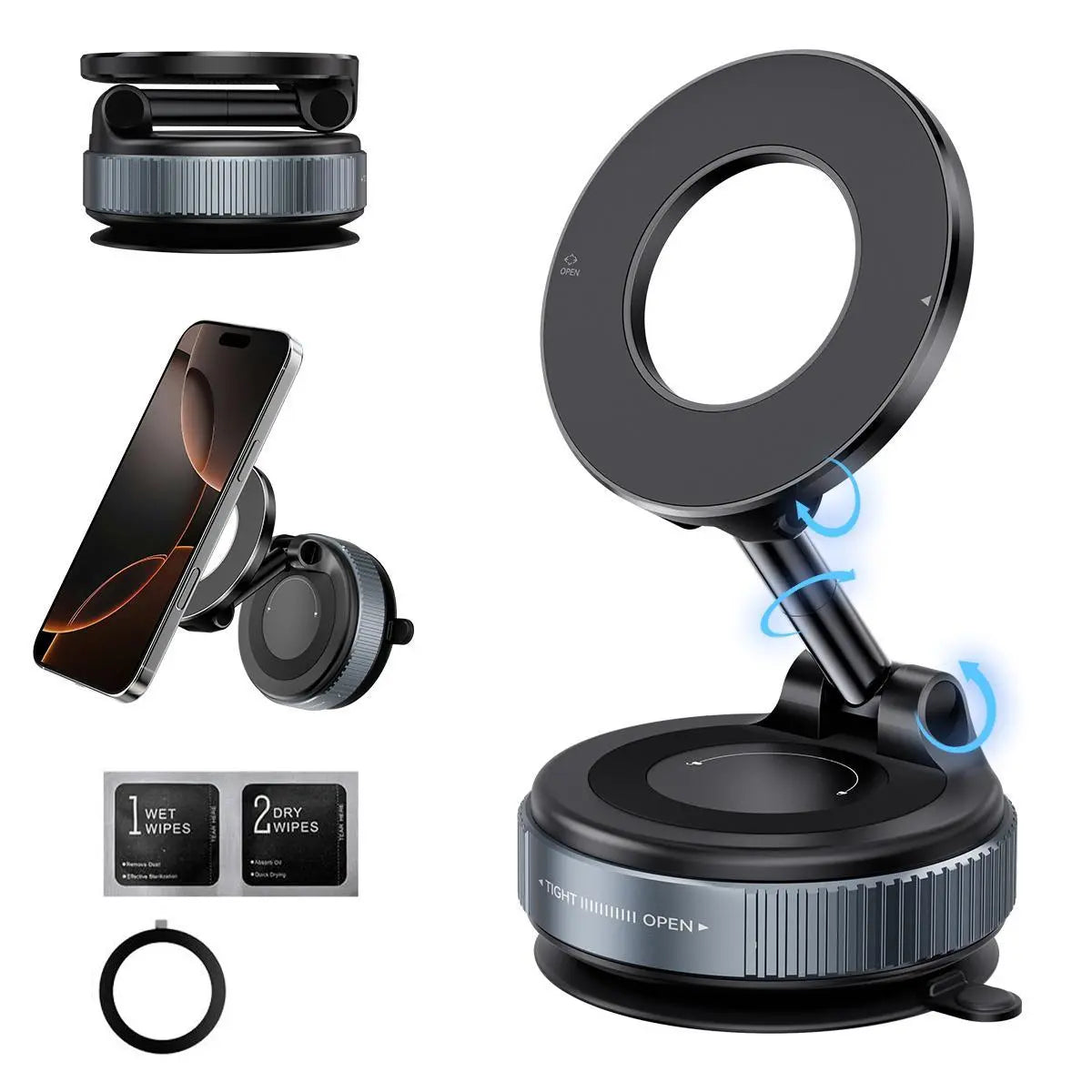 Upgraded Magnetic Cell Phone Car Mount