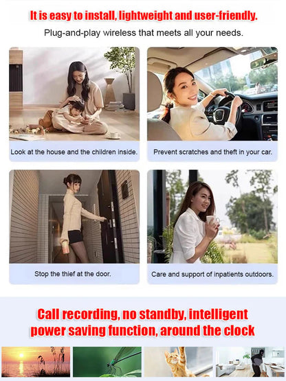 [Upgraded ultra-invisible]📸Mini WIFI Camera 1080P HD - Night Vision Included