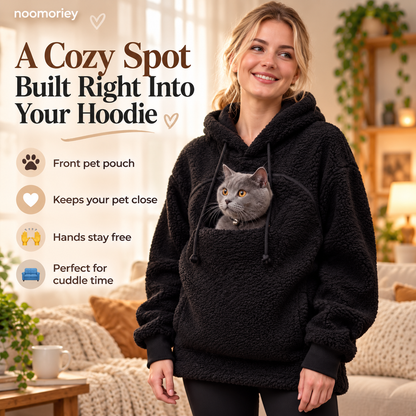 🐾 CozyPouch Pet Cuddle Hoodie