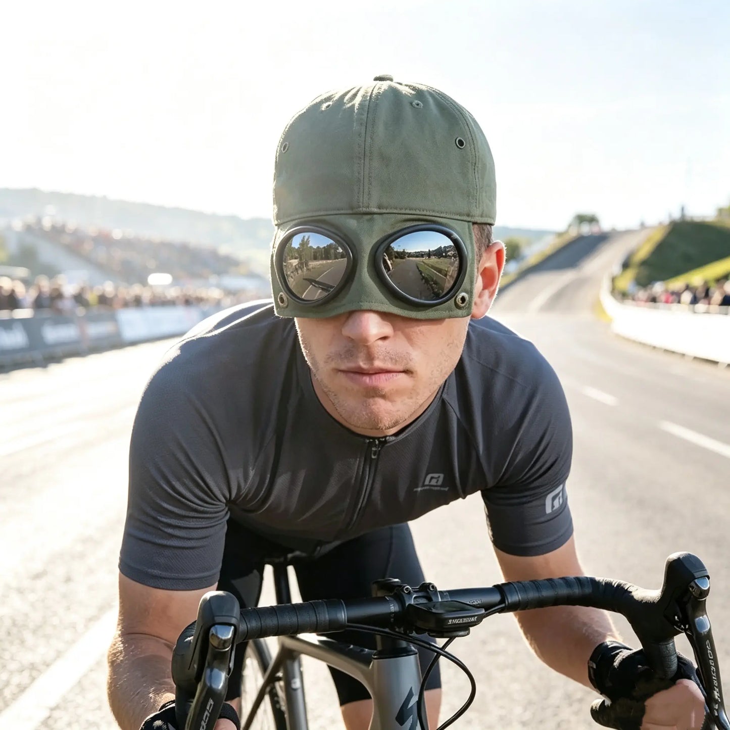 🕶️ 50% OFF Men's Retro Pilot Baseball Cap ✈️ Glasses-Ready Statement Style