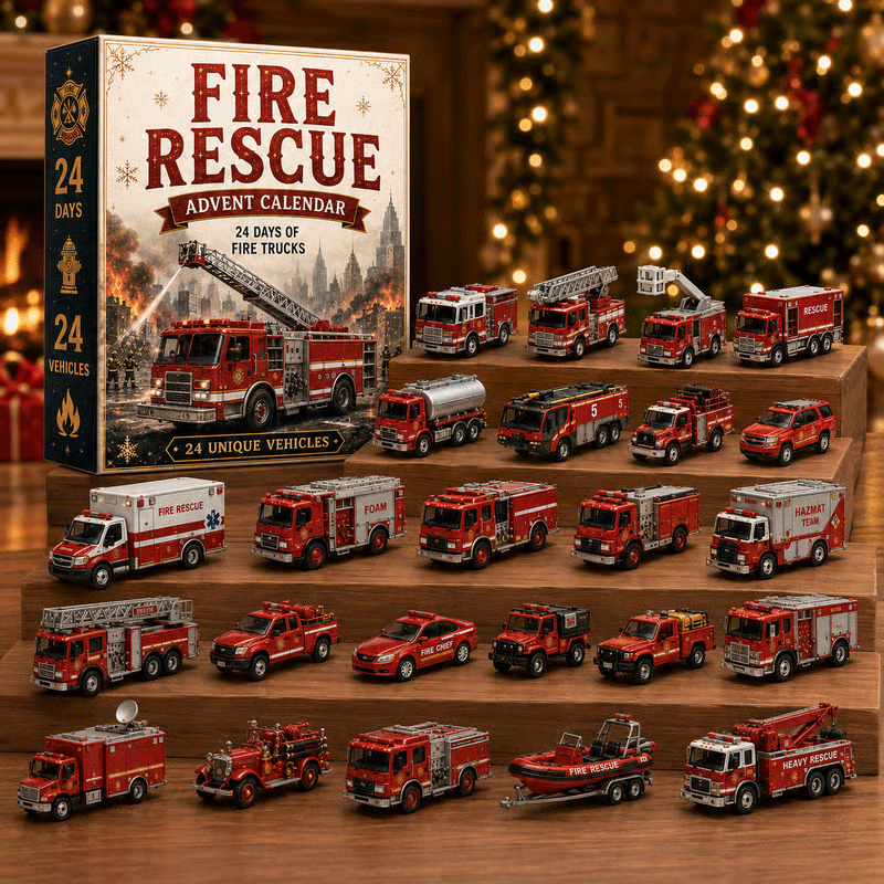 🎅Christmas Early Bird Sale🚒Fire Rescue 24-Day Advent Calendar