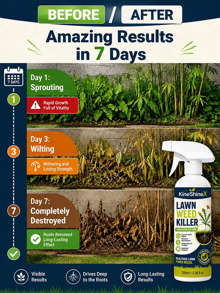 [Effortless and Stress-Free Yard Weed Control] Home Weed Killer