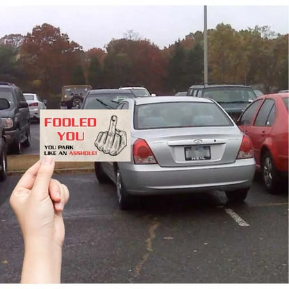 Hot Sale 49% OFF!!⚡50K+ SOLD!🔥🔥Prank Cards Funny Bad Parking Warning Cards