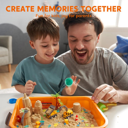 🦖 Kids Sensory Play Bin – Dinosaur, Space, Ocean & Halloween Activity Kit
