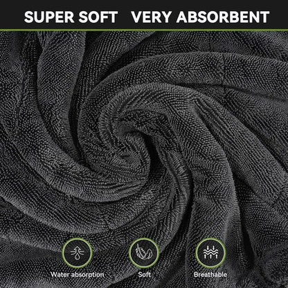 1200gsm-24*36 in Microfiber Car Drying Towel