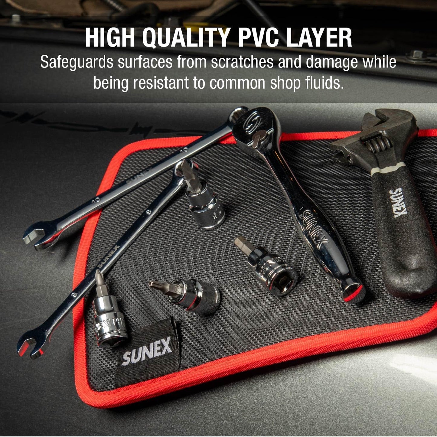 🧲Magnetic Tool Tray & Mat – IP-Safe, Flexible, Non-Slip Workshop Organizer
