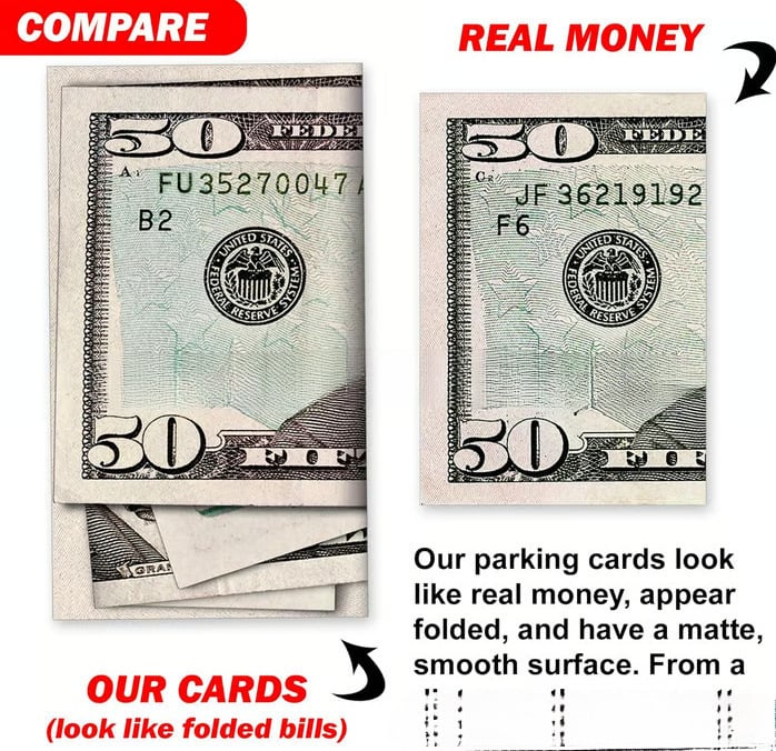 Hot Sale 49% OFF!!⚡50K+ SOLD!🔥🔥Prank Cards Funny Bad Parking Warning Cards