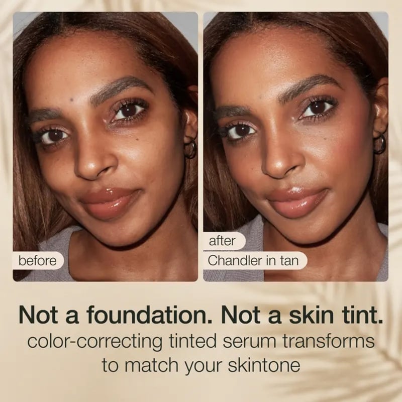 Summer skin essentials — — - CC color-correcting tinted serum + creaseless SPF 30 mineral setting powder