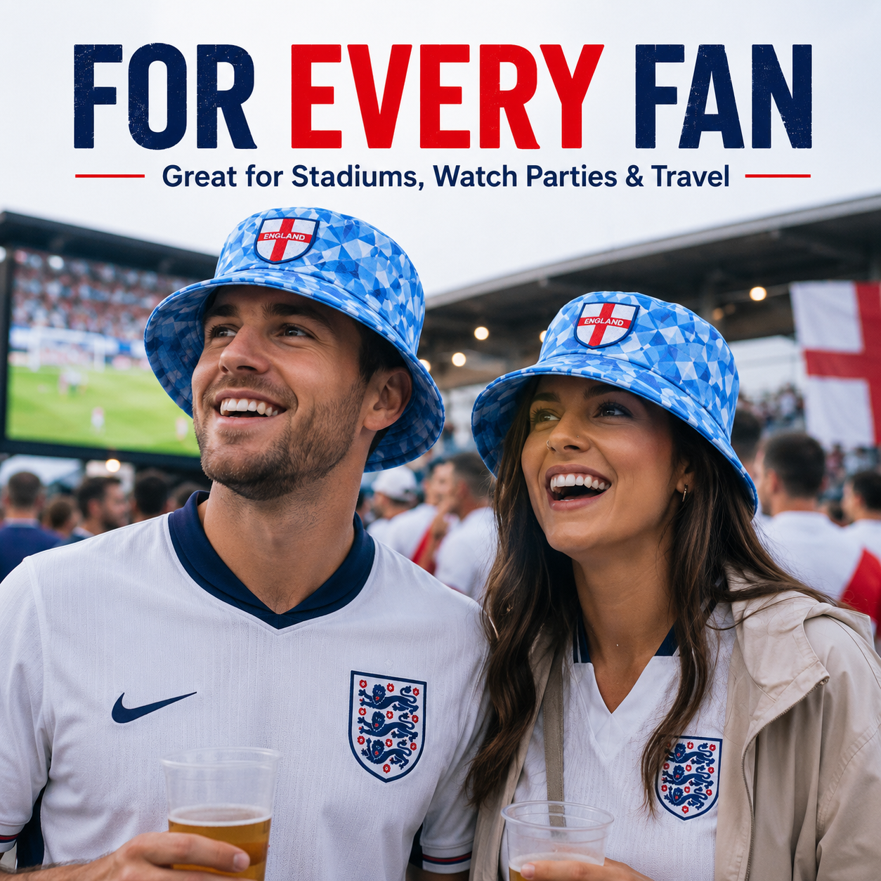 England Wales Scotland Flag Fan Cap | Lightweight Unisex Summer Multi-national Style