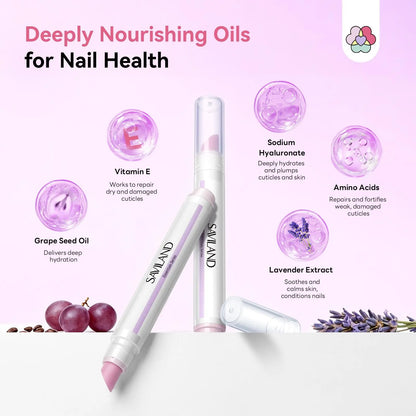 Cuticle Remover Pen Set 2PCS with Oil
