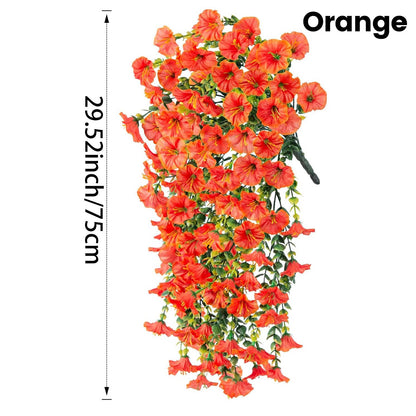🌺 UV Resistant Hanging Artificial Morning Glory Vine 💖