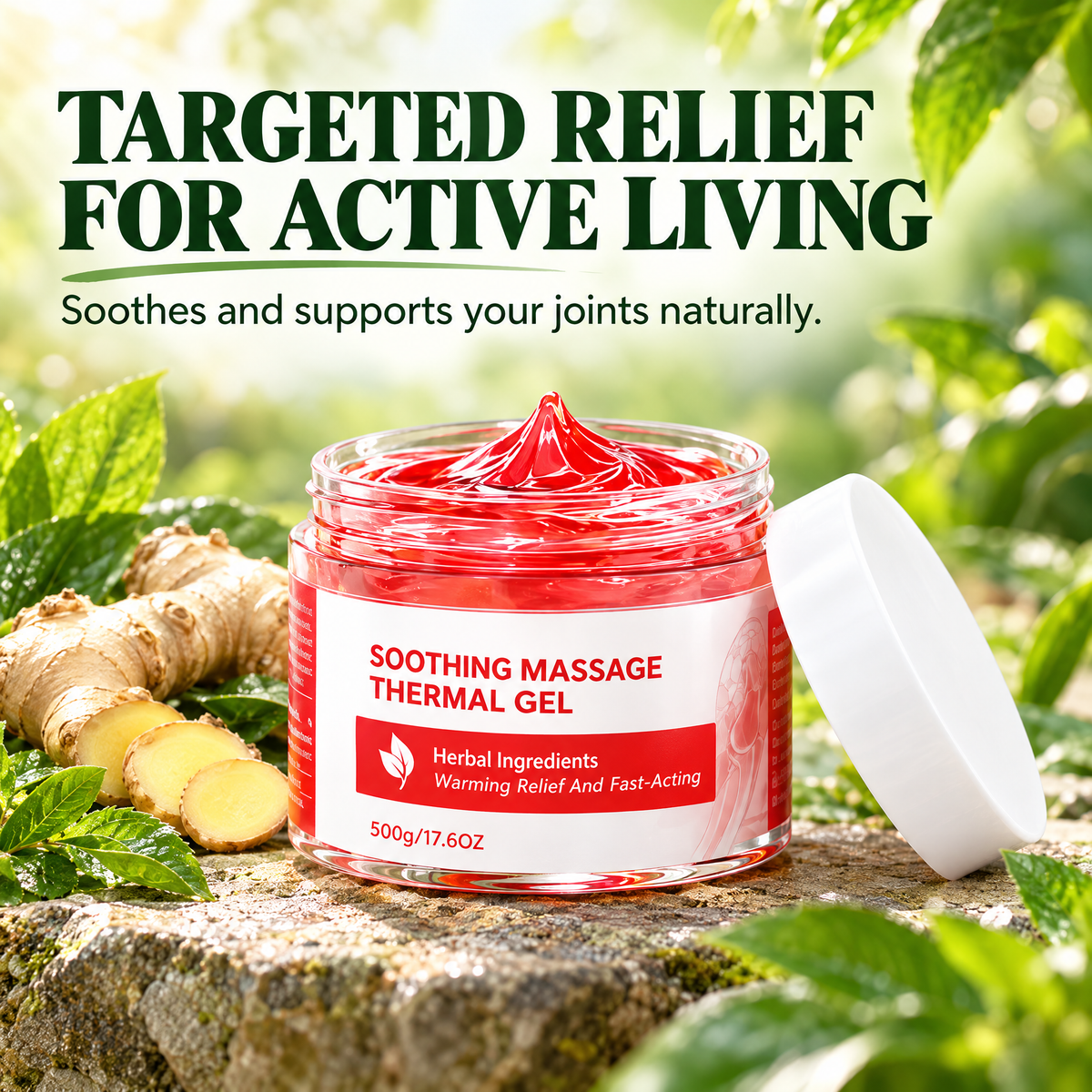 ✨Warming Joint Massage Gel – Herbal Comfort Care for Knees, Shoulders & More