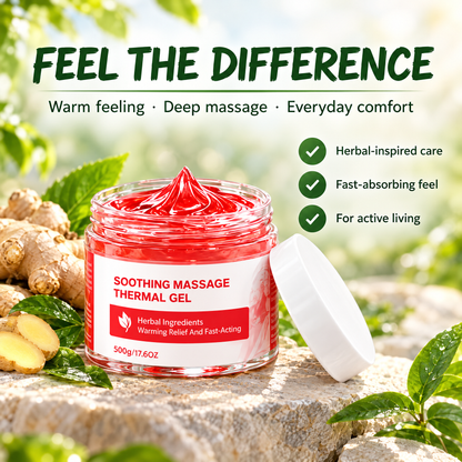 ✨Warming Joint Massage Gel – Herbal Comfort Care for Knees, Shoulders & More