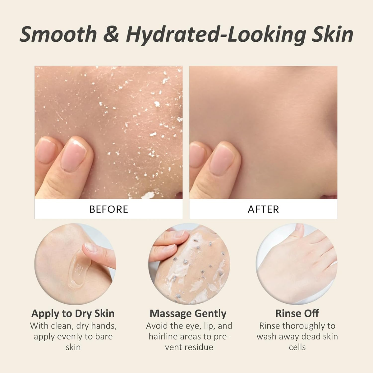 🍃 Triple Enzyme Exfoliating Gel – Gentle Skin Polish with Green Tea