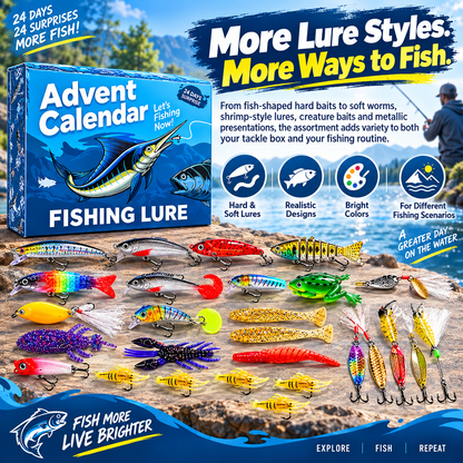 The Ultimate Christmas Countdown Gift for Anglers! 🎣🎄