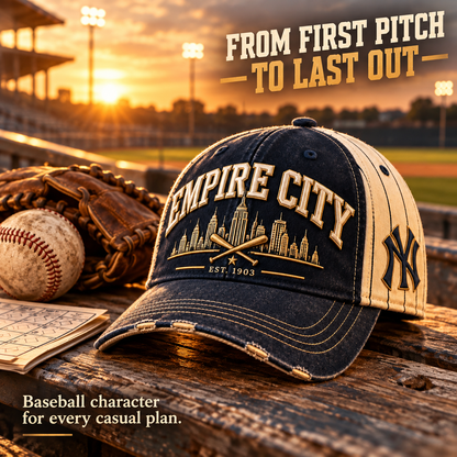 🧢 Vintage Empire City New York Baseball Cap