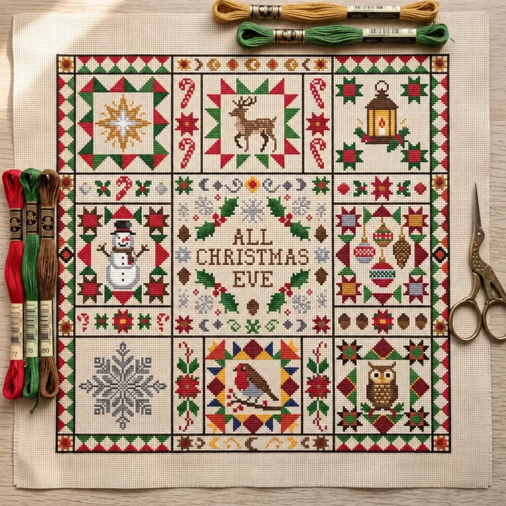 🔥LAST DAY 50% OFF - ✨Nativity Cross Stitch Kit