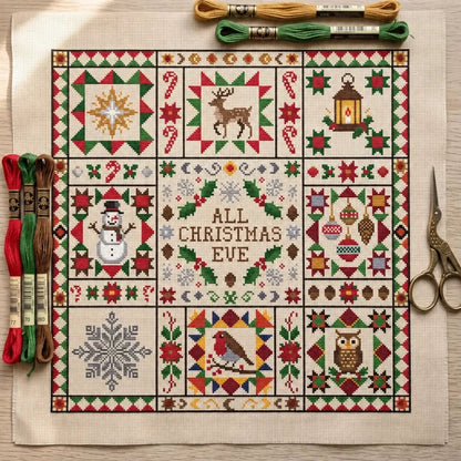 🔥LAST DAY 50% OFF - ✨Nativity Cross Stitch Kit