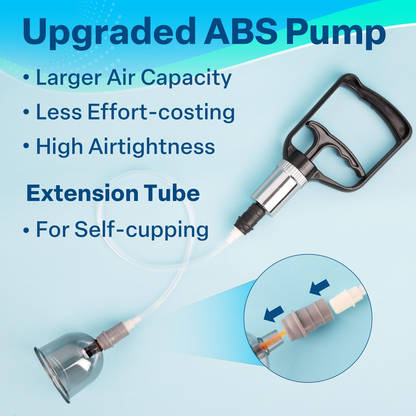 🏺 Finally, a Cupping Set That Won't Break – PC Material & Upgraded Pump