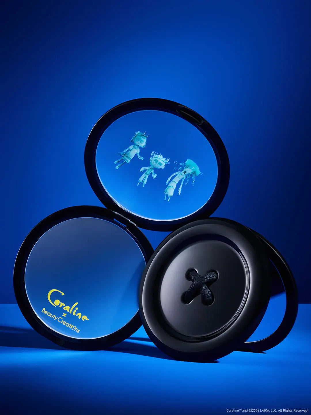 Beauty Creations x Coraline 'Button Eyes' Compact Mirror