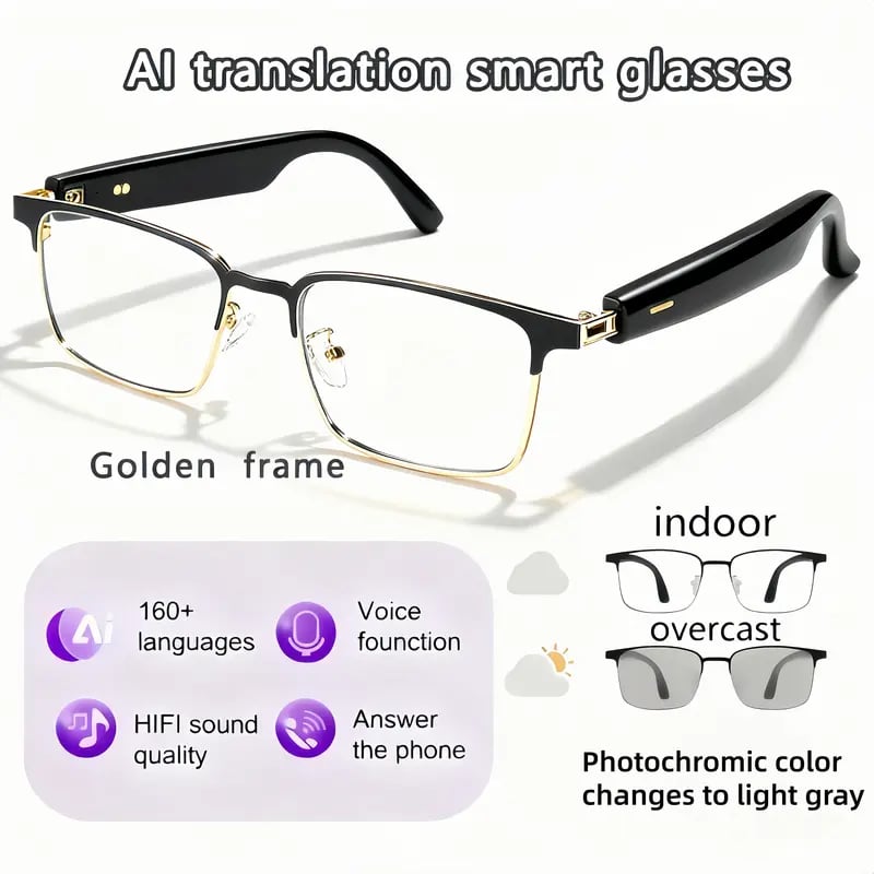👓 具备实时翻译功能的AI智能眼镜