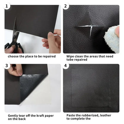 20*54 Inch Self-Adhesive Leather Sticker Patch Cuttable
