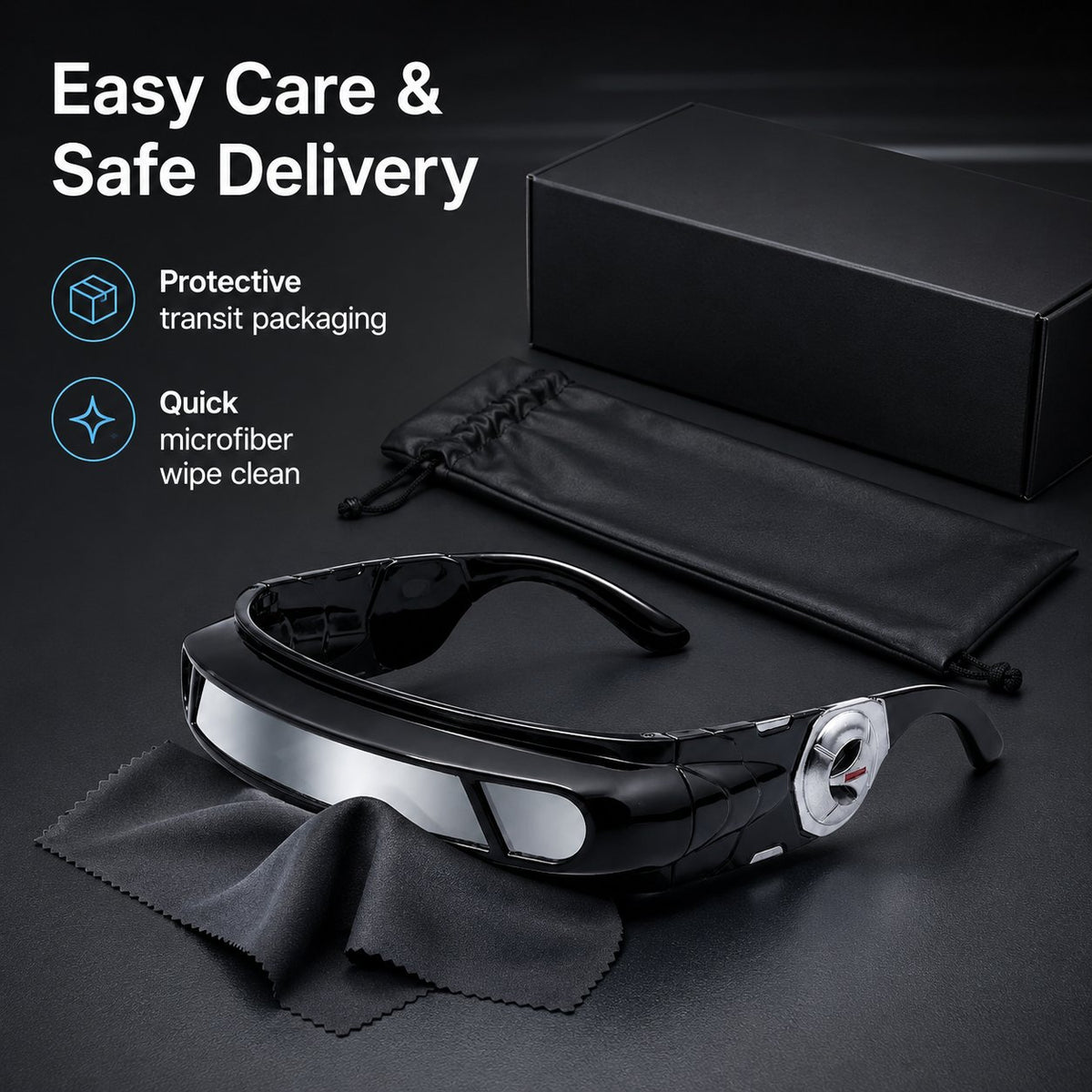 🕶️Cyberpunk Visor Collection | Future Hero Futuristic Eyewear