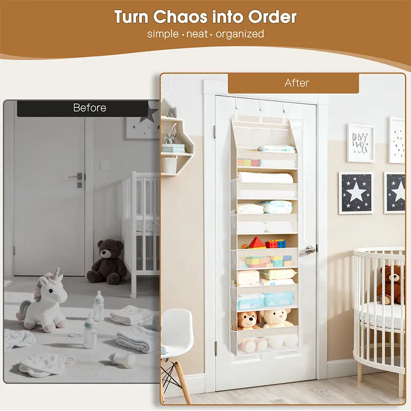 Heavy Duty Over-the-Door Multipurpose Storage Bag