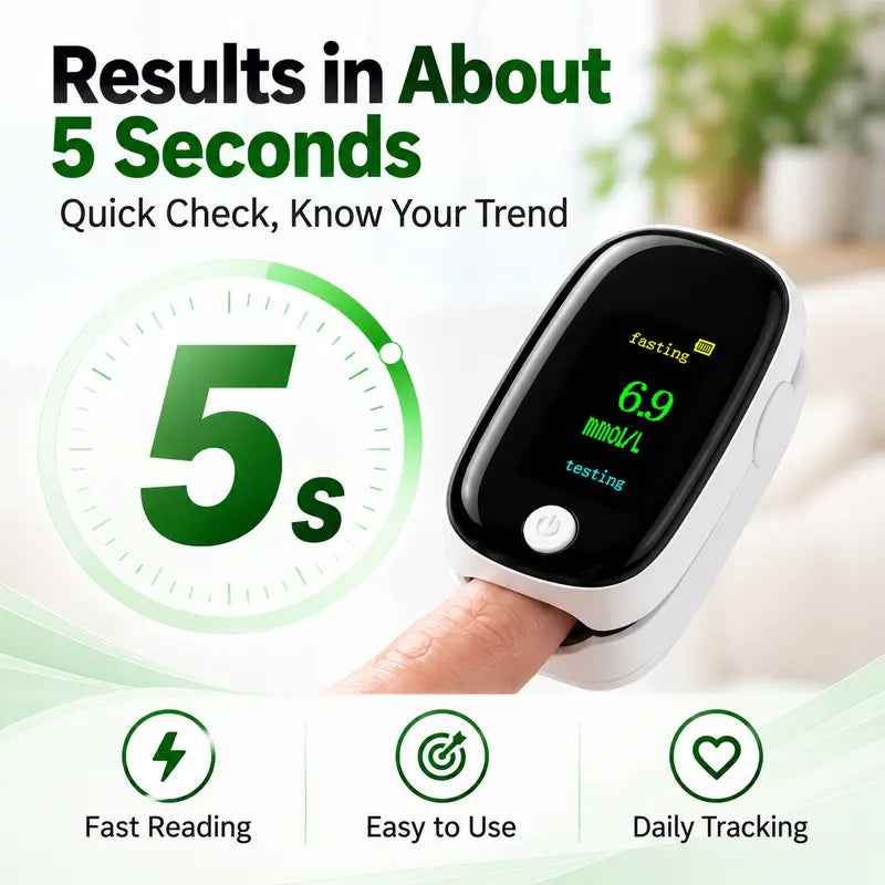 Non-Invasive Fingerstick Blood Glucose Meter