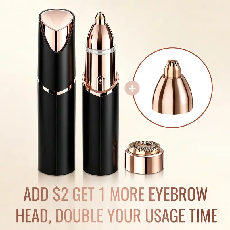 2 in 1 Facial & Eyebrow Hair Trimmer