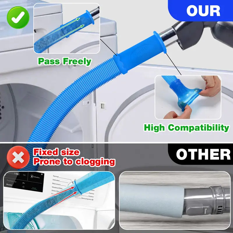 5 Pieces Dryer Vent Cleaner kit