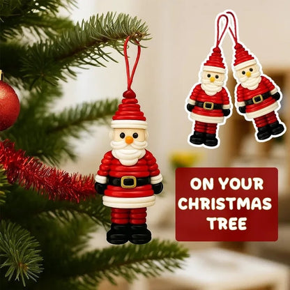 ☃️ DIY Button Snowman Ornament Kit
