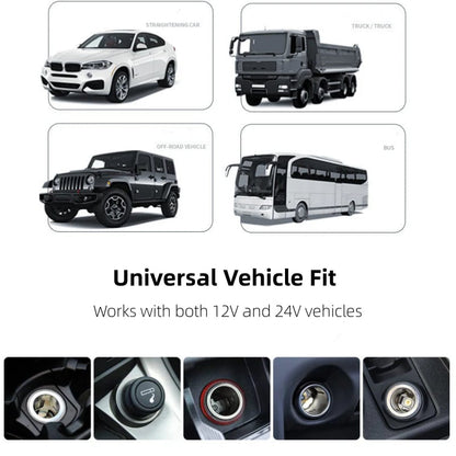🔋 🚗 7-in-1 Retractable Fast Car Charger with Voltage Display – USB-C, Fast Charging & Essential for Daily Use 📱