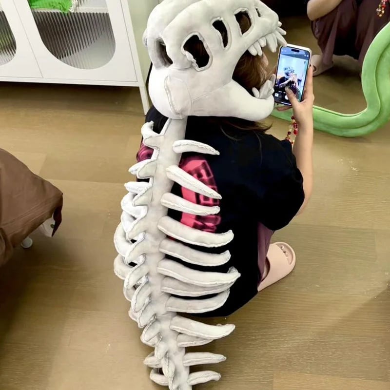 🦖 Realistic Dinosaur Skeleton Costume Set – The Ultimate Spooky Costume for Halloween