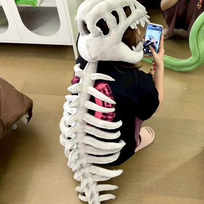 🦖 Realistic Dinosaur Skeleton Costume Set – The Ultimate Spooky Costume for Halloween