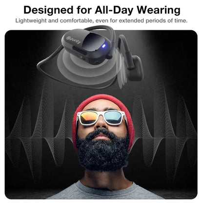 Purity Air Open Ear Wireless Bluetooth Headphones for Sports & Daily Use